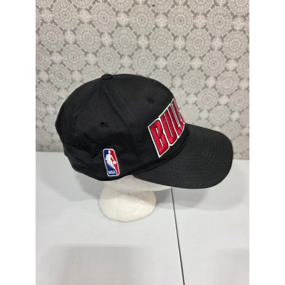 Chicago Bulls 33 Pippen‎ Starter Black Red Embroidered Snapback Hat Cap NBA